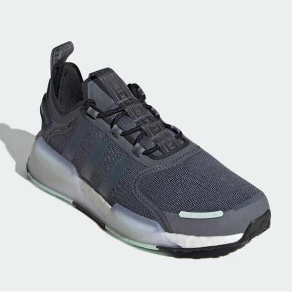 adidas NMD R1 V3 Grey Onix Ice Mint - Picture 1 of 10
